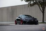 Lexus RC350 F-Sport on Vossen Wheels (LC-105T) 2016 года